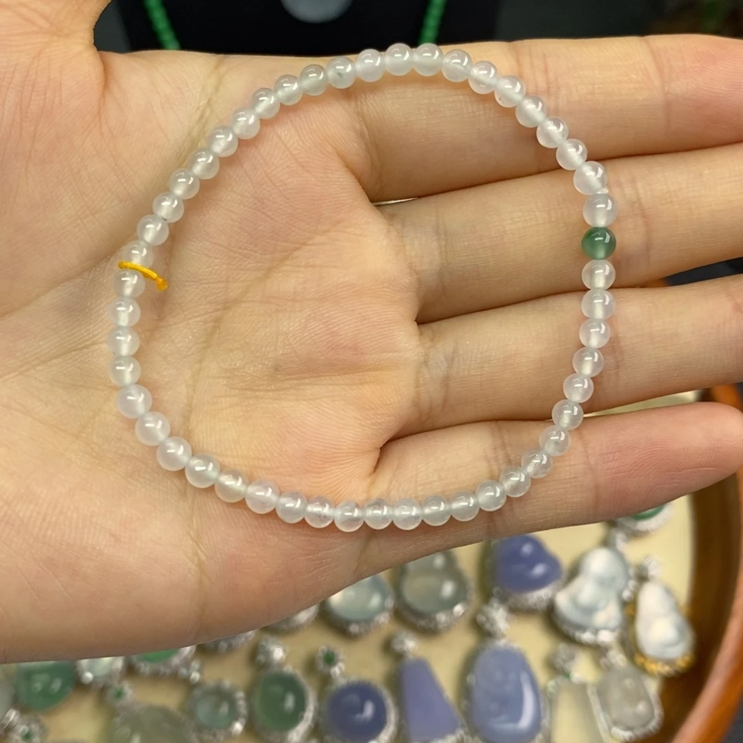 翡翠未镶嵌手链翡翠