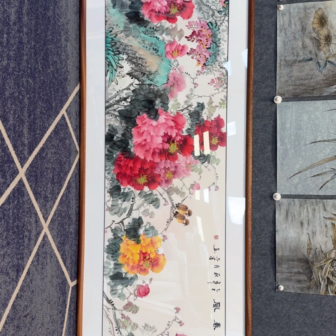 国画国画作品山水花鸟仅画芯