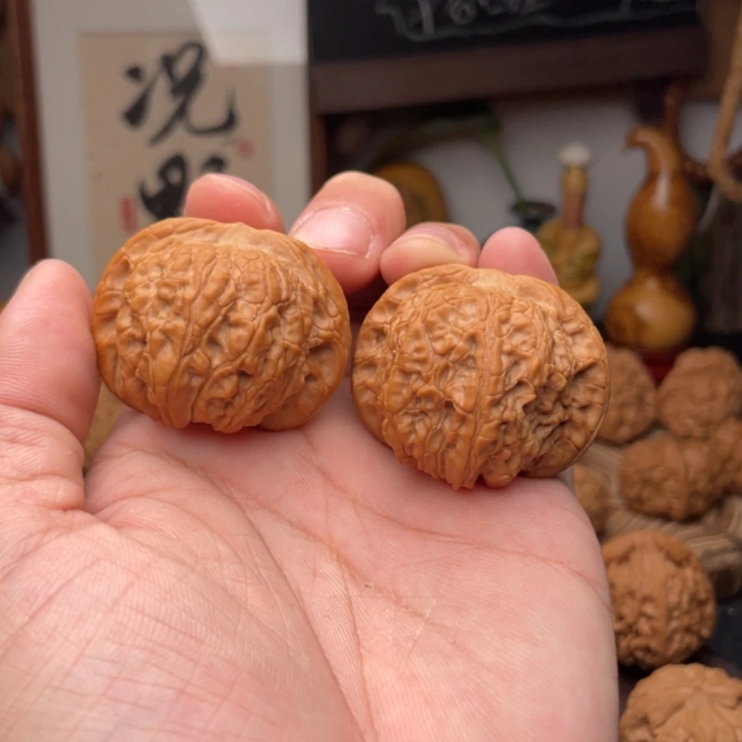 文玩核桃把件李*宇血麒麟43