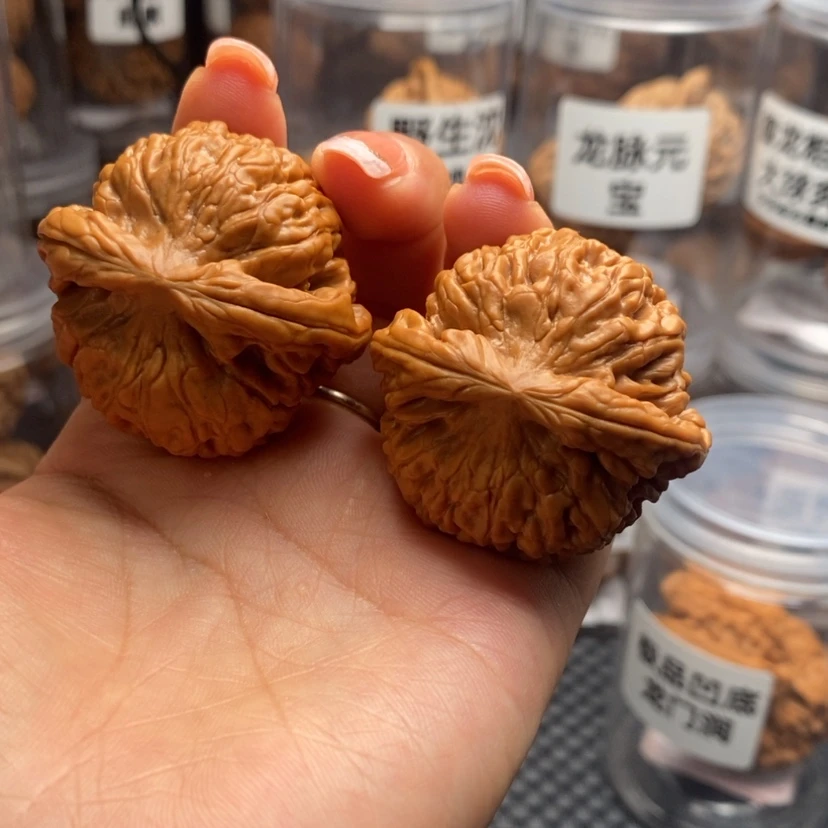 【闪购商品】文玩核桃吊坠莲花39➕