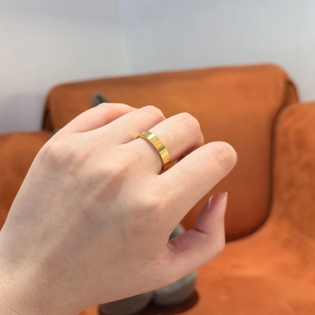 足银戒指 卡家戒指气质时尚简约