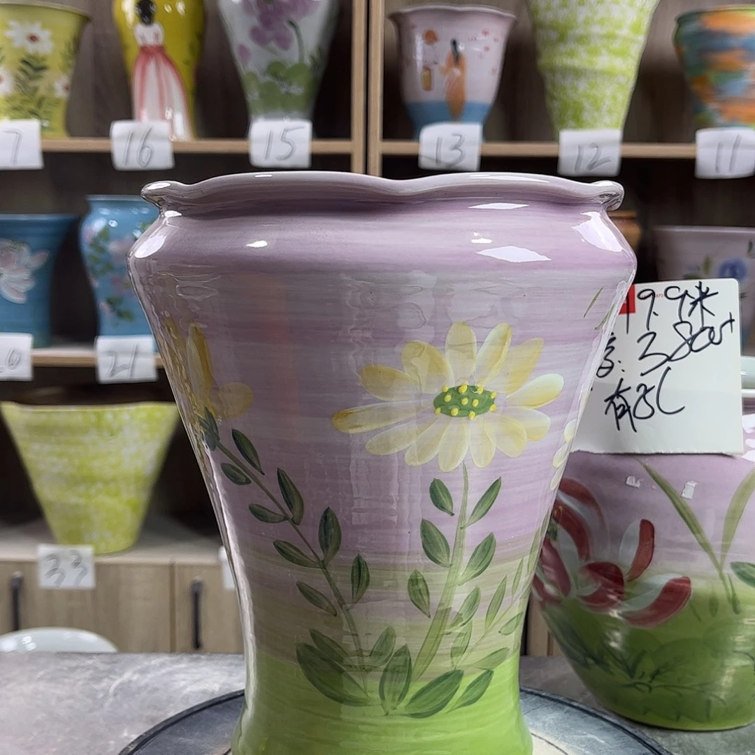 景德镇陶瓷花盆花盆