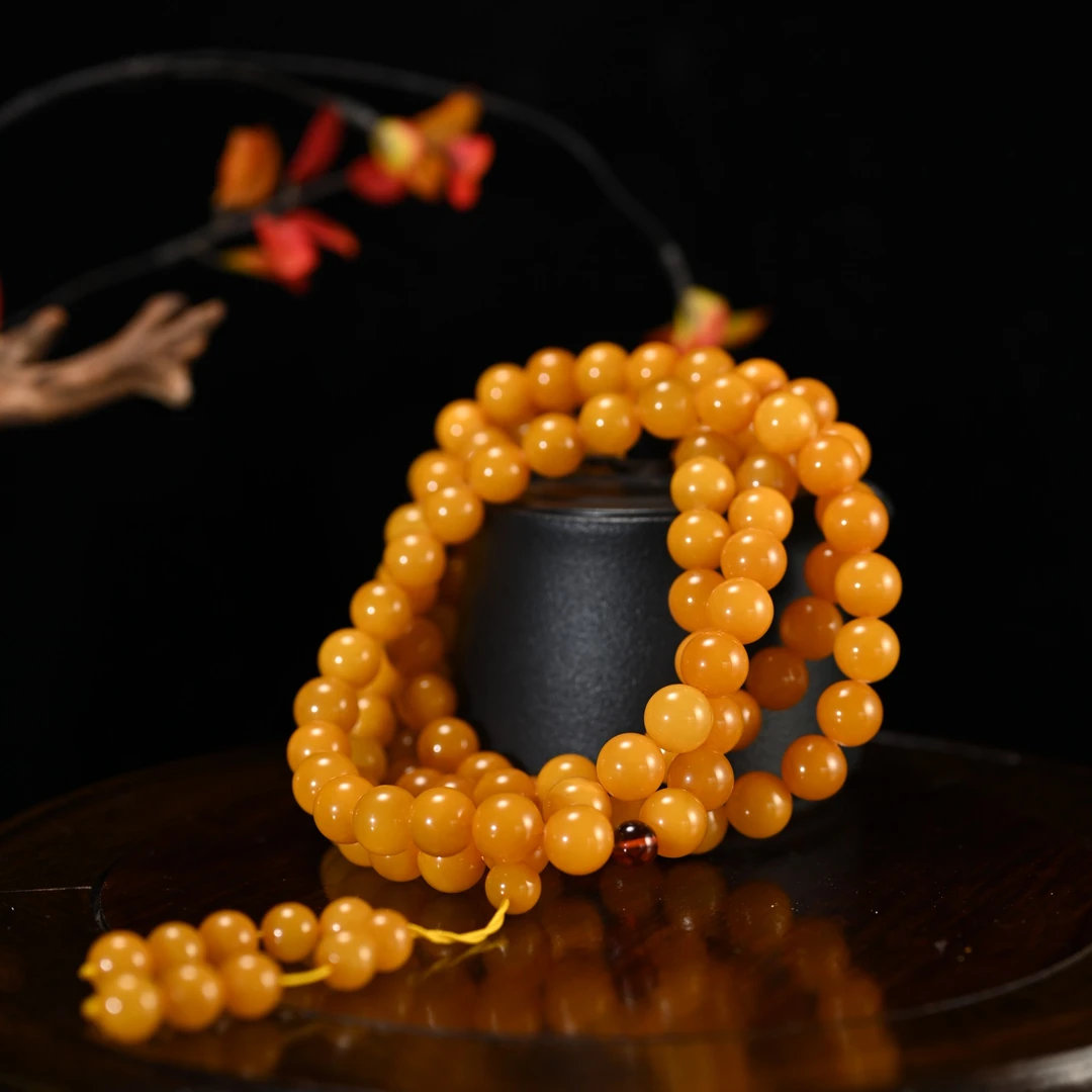 lot8836 2512090198琥珀项链/保利