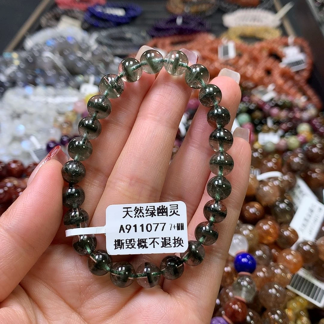 水晶手链未镶嵌，