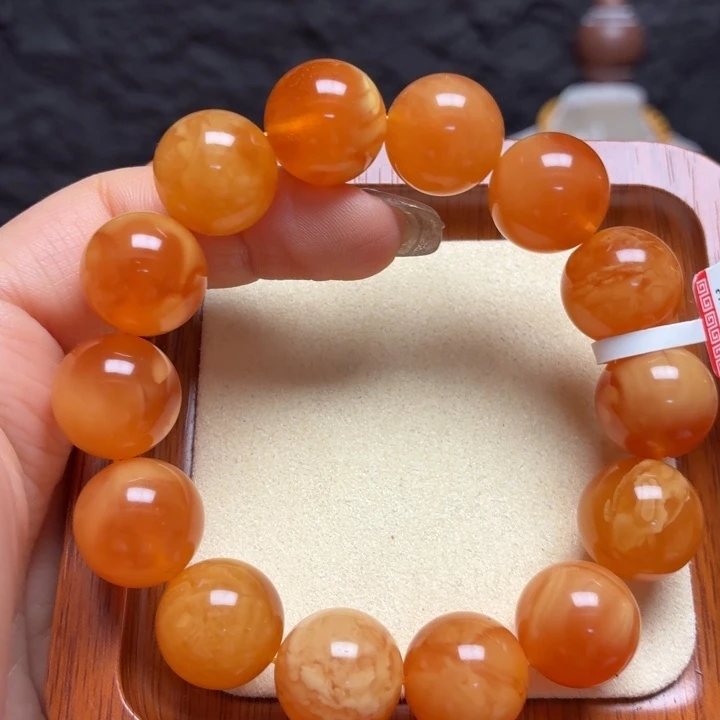 蜜蜡未镶嵌手链手串