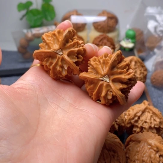 吊坠文玩核桃42三棱精配