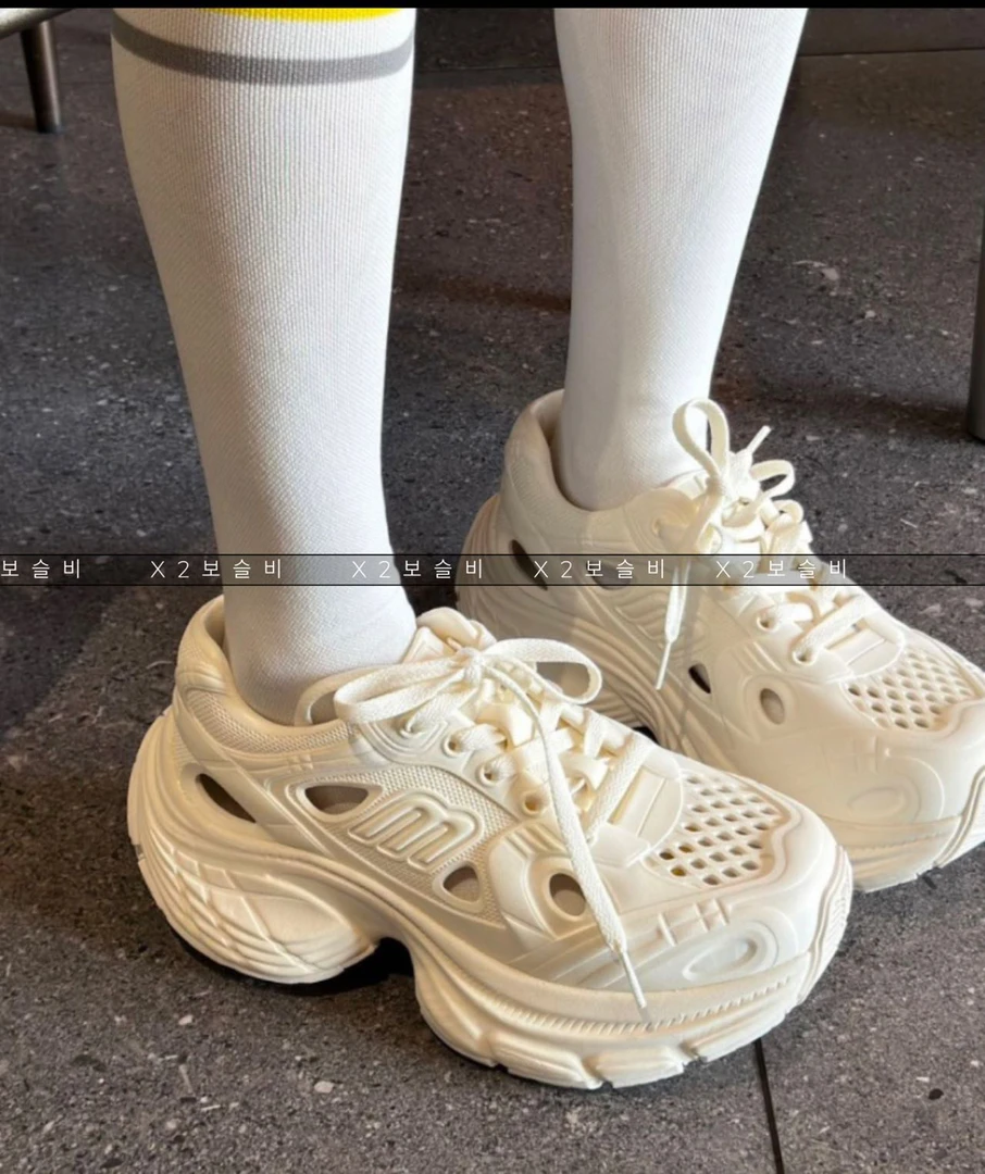 EVA超轻洞洞老爹鞋