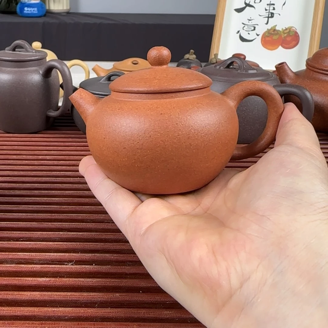 茶壶紫砂微瑕巨轮