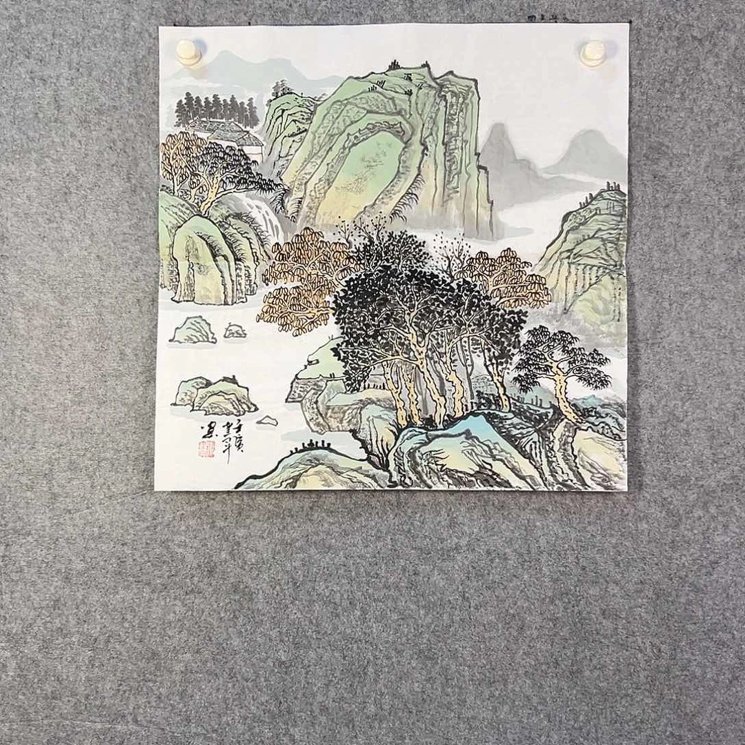 国画697 花鸟在此鸣叫时还要