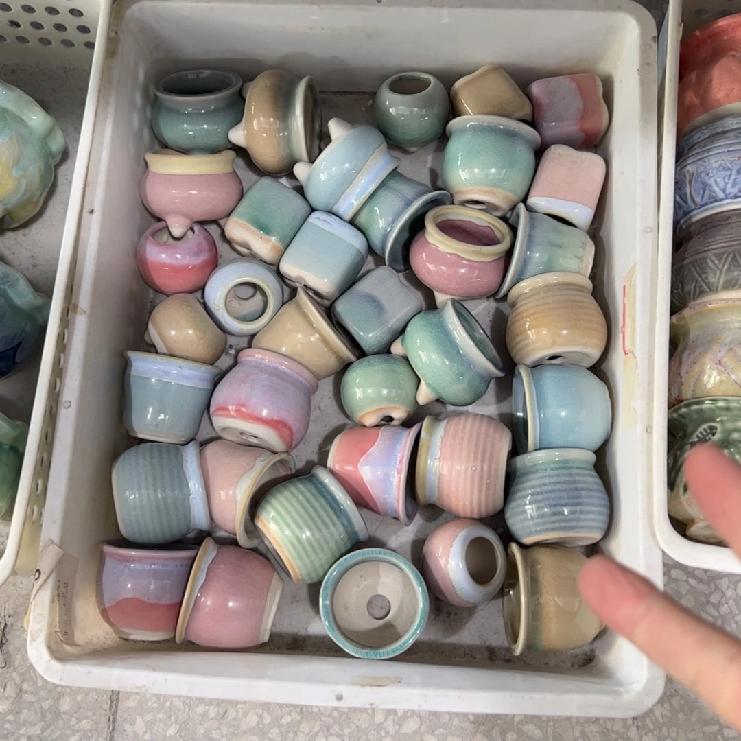 陶瓷多肉小花盆@@1685