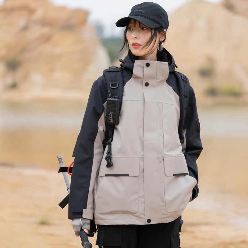 男女同款春季踏青冲锋衣户外休闲风930ZQ51102
