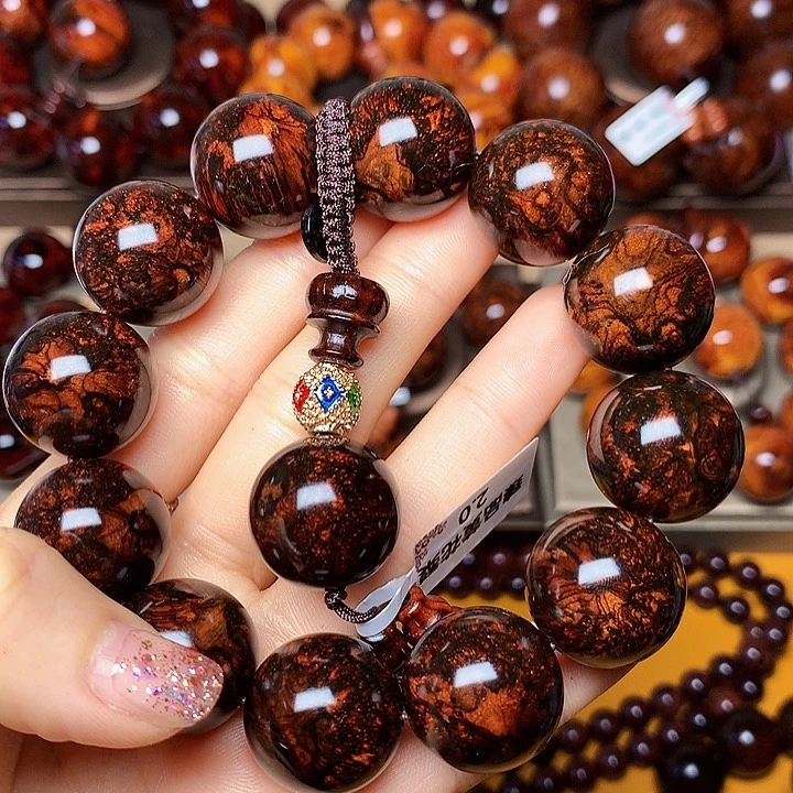 花梨木类手串/手链风化土埋料瘤疤高货2.0