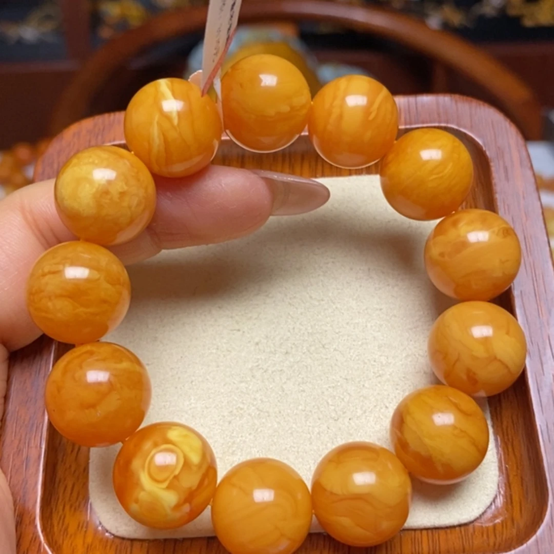 【闪购商品】蜜蜡手链未镶嵌手串