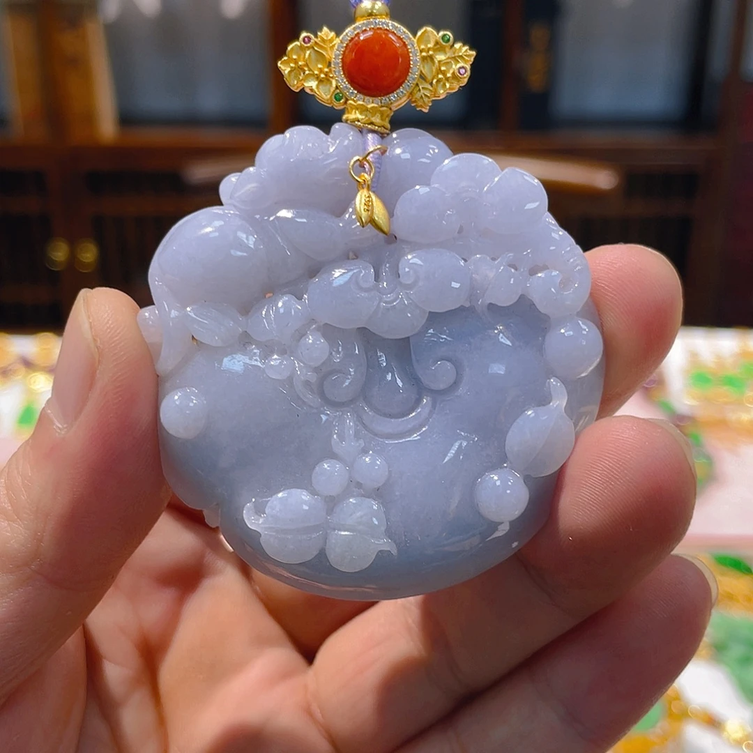 翡翠未镶嵌颈饰天然翡翠吊坠