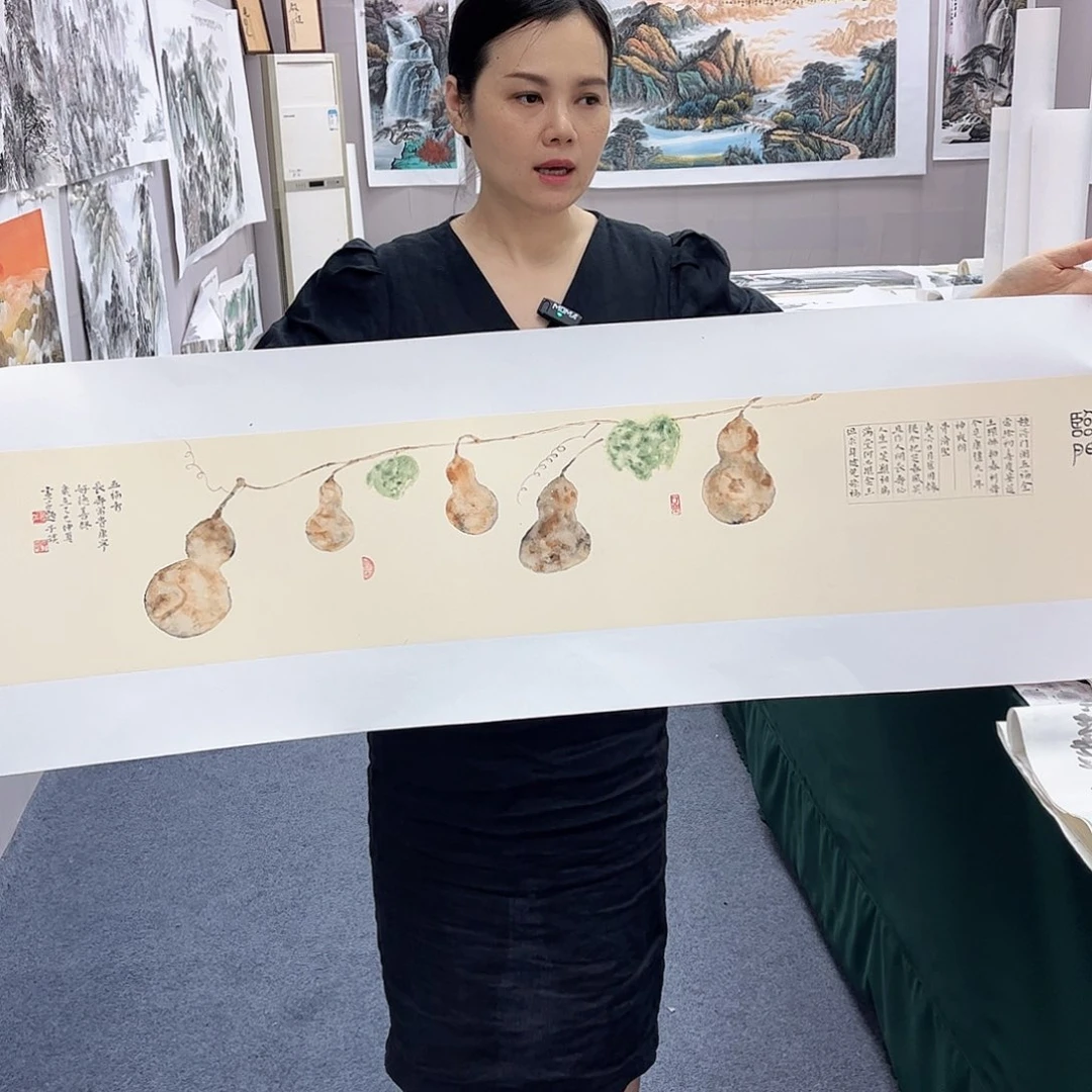 国画宣纸国画纯手绘作品