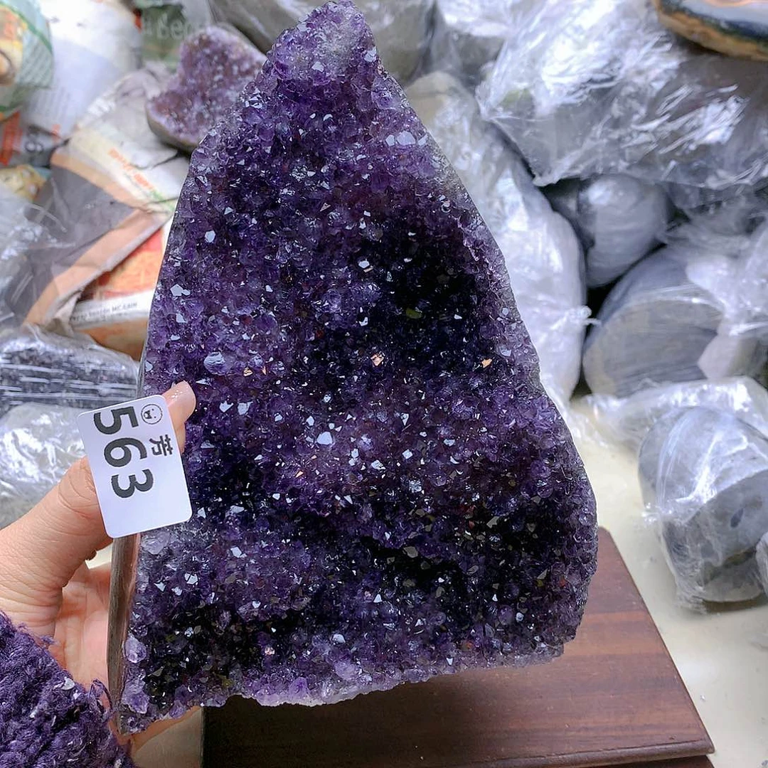 紫晶大型摆件（非配饰）未镶嵌