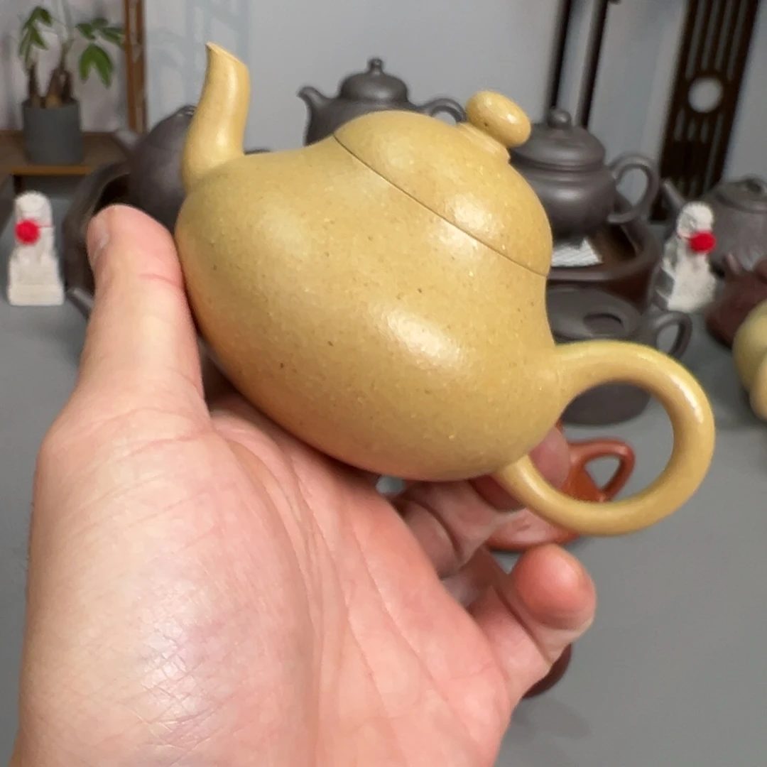 马***馬紫砂茶壶梨皮小梨子自用款