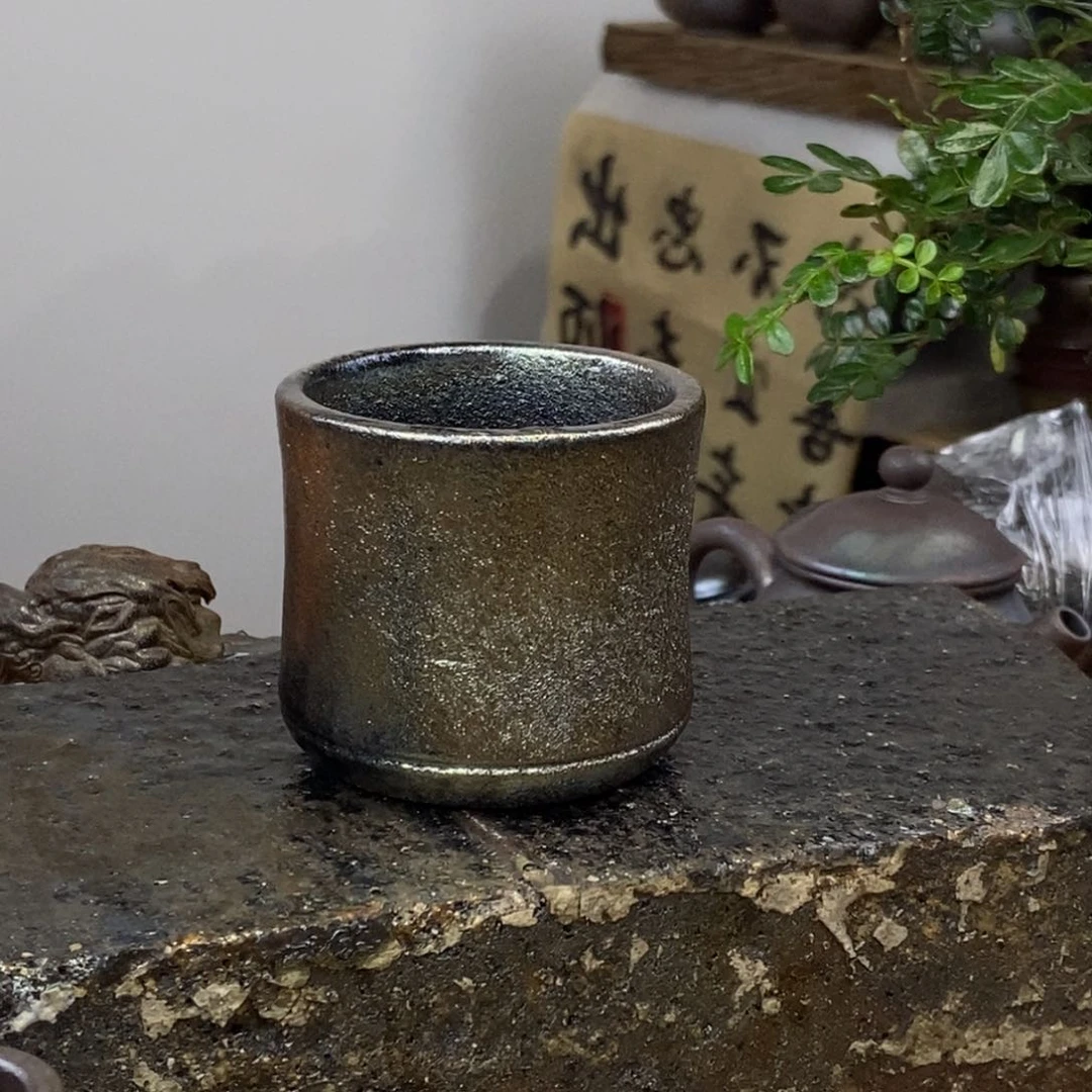 建水紫陶柴烧茶具