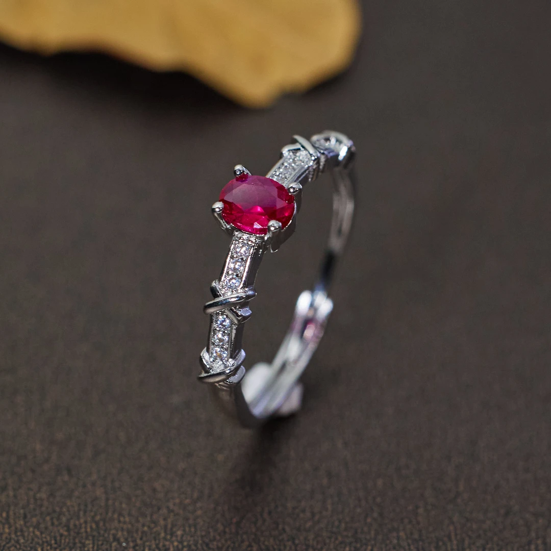 彩色宝石戒指*N5816