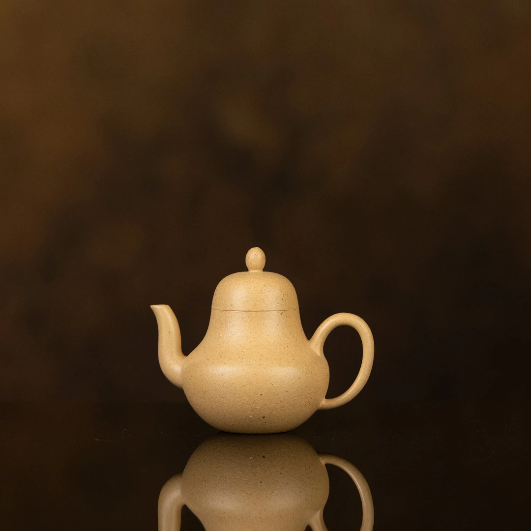 【利贞｜思亭】原矿本山绿泥 约120cc 手工制 紫砂壶 家用茶具JST