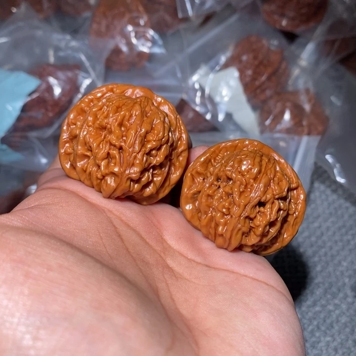 桃核把件40尺磨盘