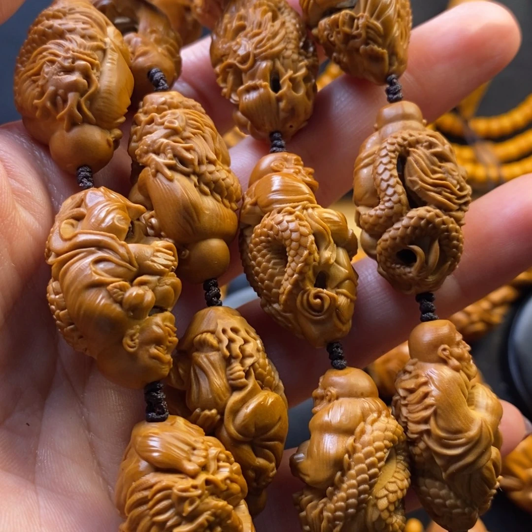 橄榄核手串龙罗汉
