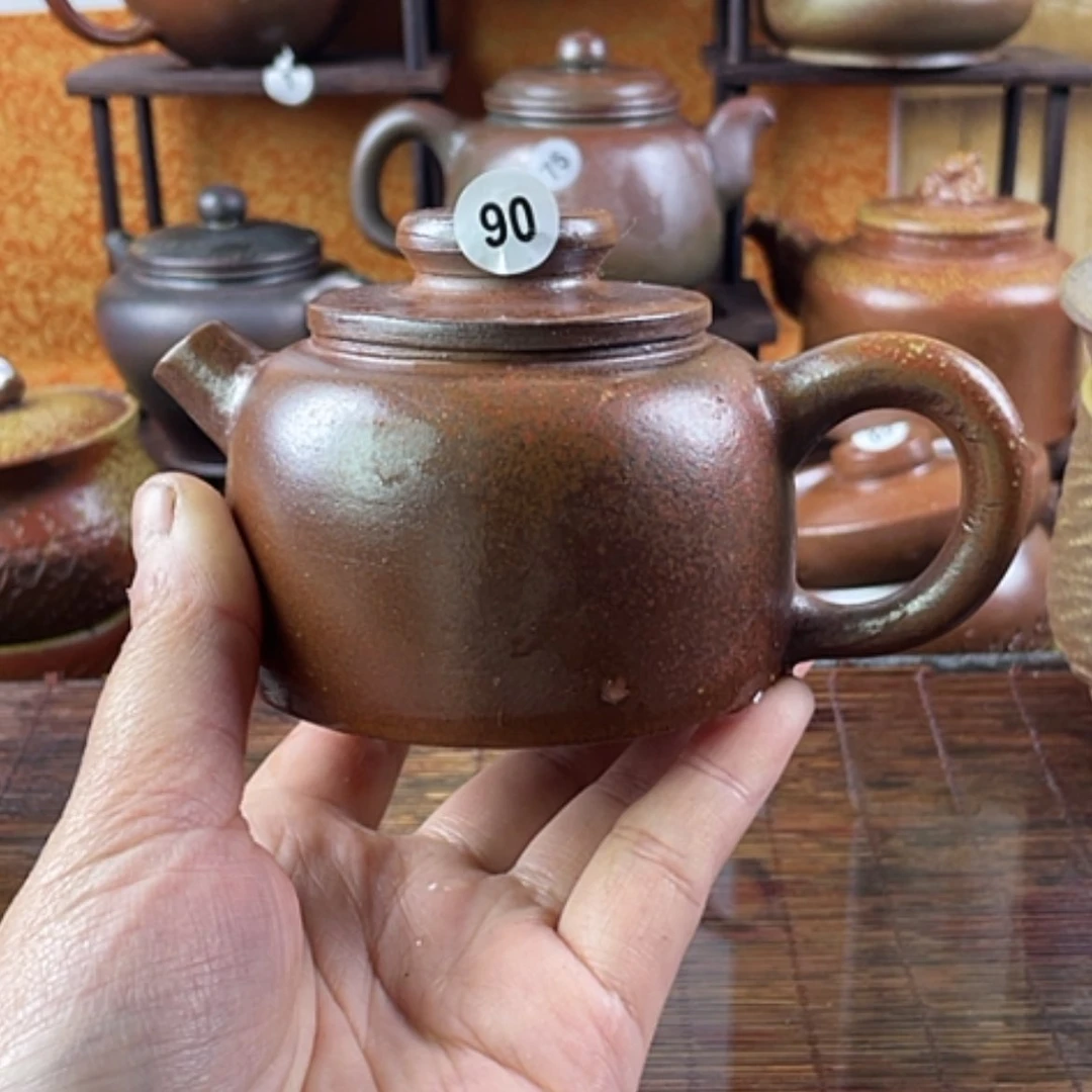 【闪购商品】柴烧茶壶200毫升左右瑕福利