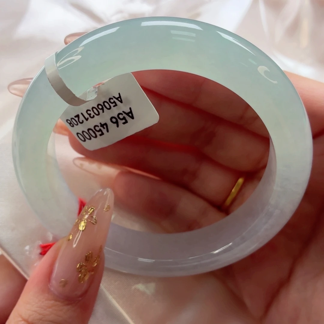 翡翠未镶嵌手镯22（70号）