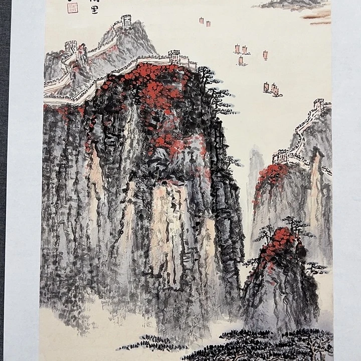 国画书画作品多次