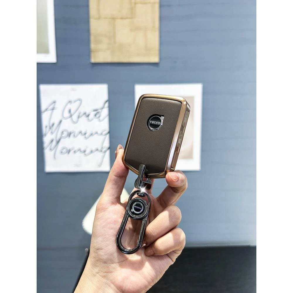 适用沃尔沃汽车钥匙套XC60/XC90保护壳/S60/S90包V60/V90/XC40扣