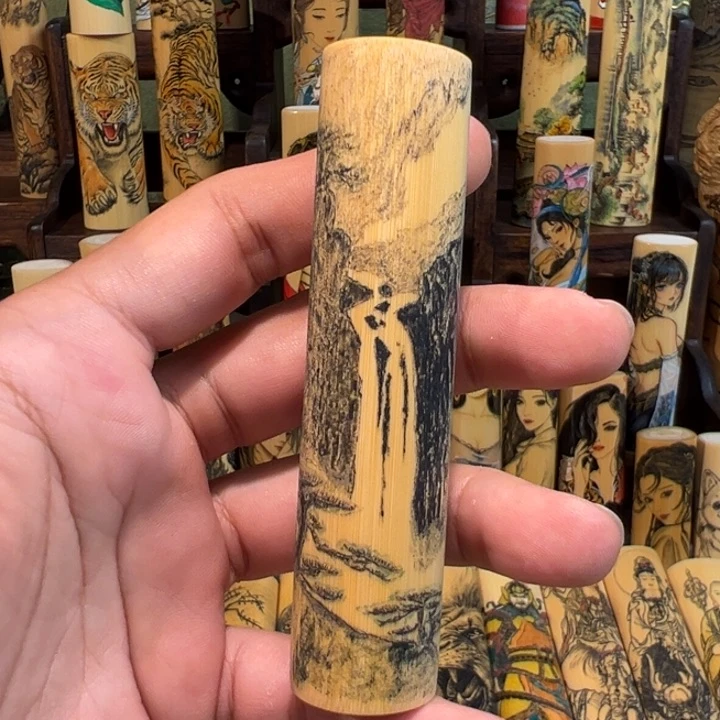 手工针刺山水福利