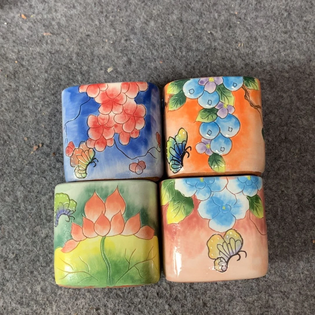 福利花盆，手绘花盆