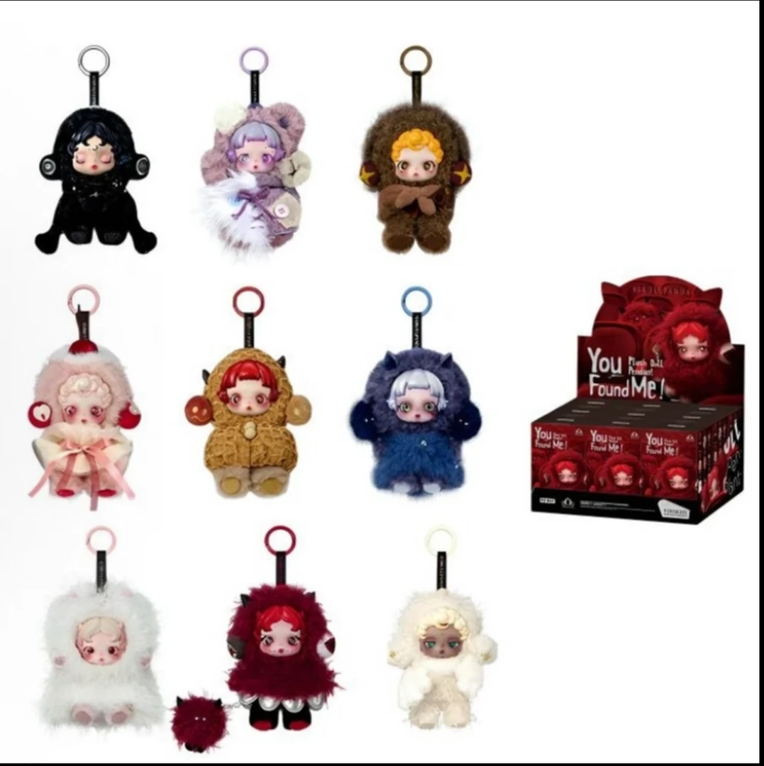 【西瓜潮玩】不眠剧场SKULLPANDA搪胶毛绒公仔