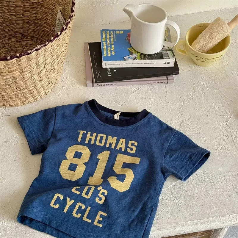 6/2【数字T】夏季儿童韩版印花短袖T恤休闲百搭