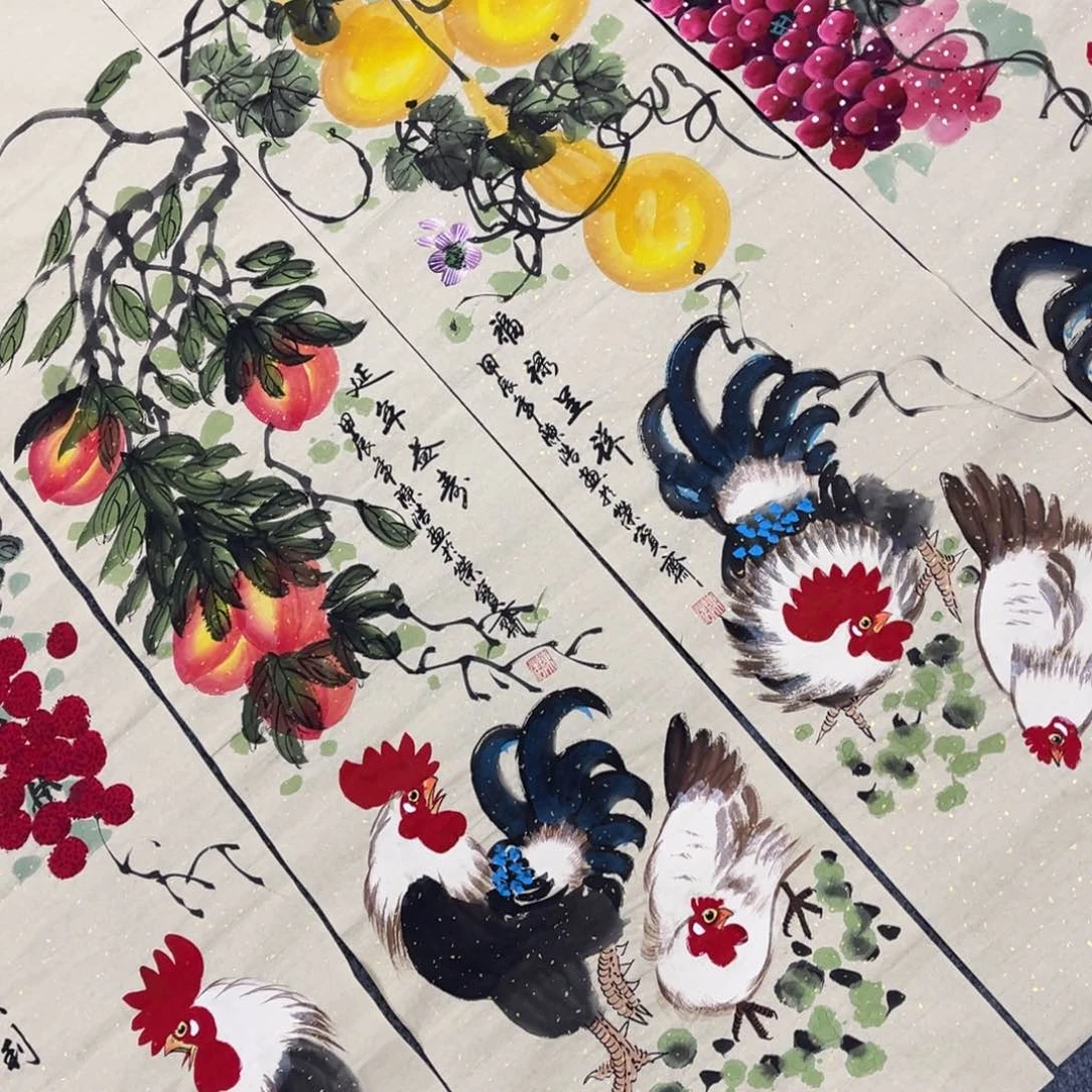 国画我的小伙伴们都在