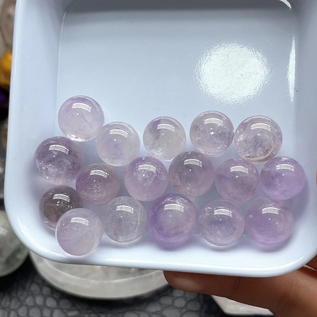 未镶嵌珠宝半成品水晶66紫水晶单株卡1.5mm