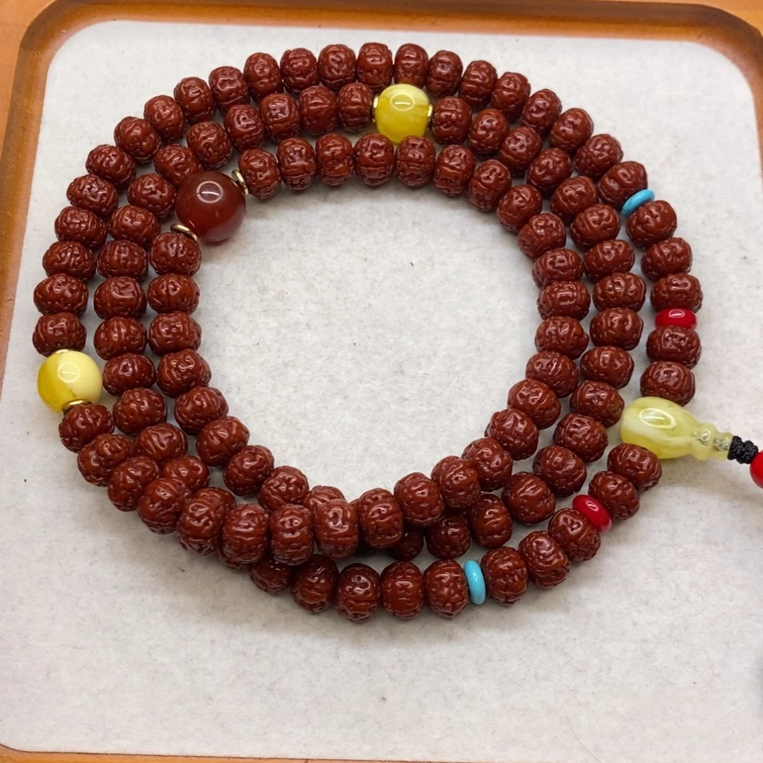 金刚菩提吊坠10老树王金刚菩提子108