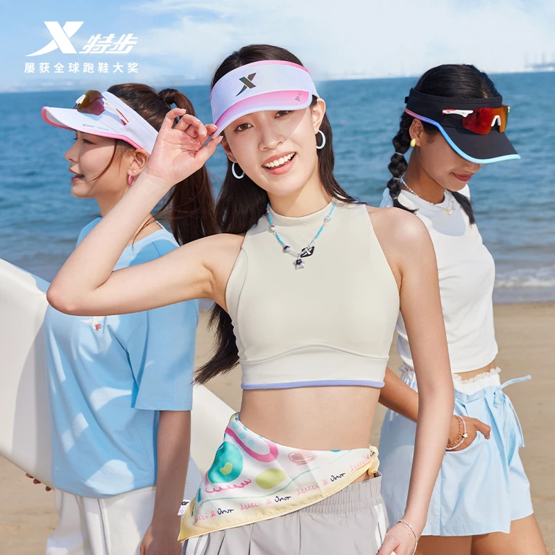 【国人竞速五代空顶帽】特步跑步空顶帽遮阳防晒防紫外线透气户外