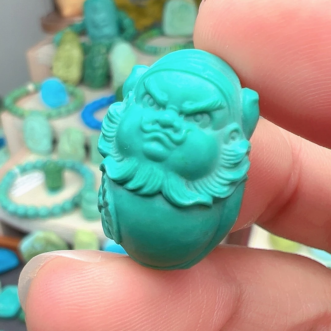 绿松石未镶嵌主播万珍