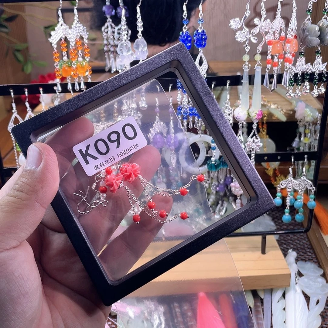 今***夕蛇纹石玉未镶嵌发饰