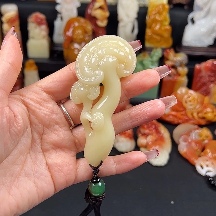 寿山石老性芙蓉石