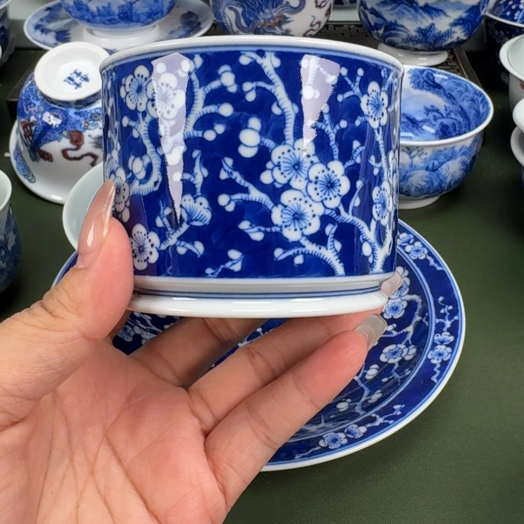 景德镇纯手工手绘茶器蒙蒙