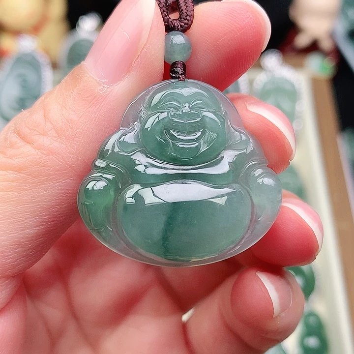 颈饰未镶嵌翡翠吊坠