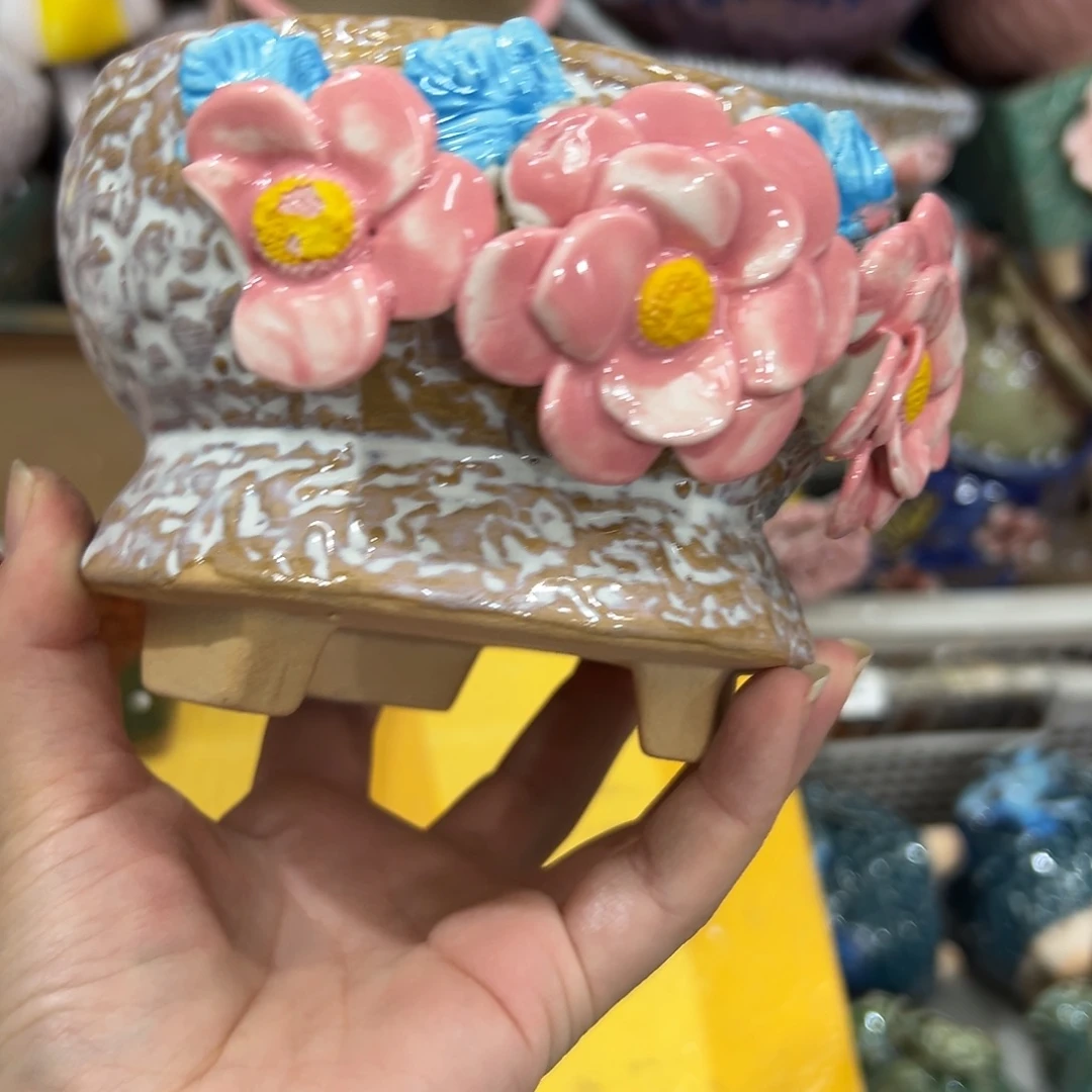 瑕疵516 花盆拍满20元发货，退款拉黑