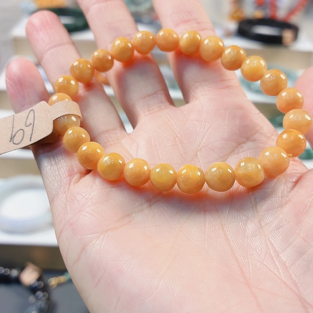 翡翠未镶嵌手链手串