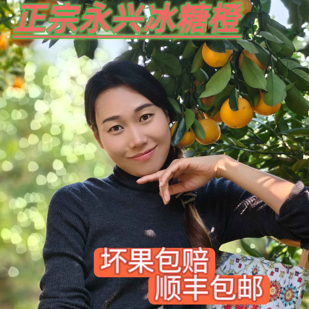 正宗湖南郴州永兴冰糖橙 香甜脆无酸好吃不上火 送礼佳品