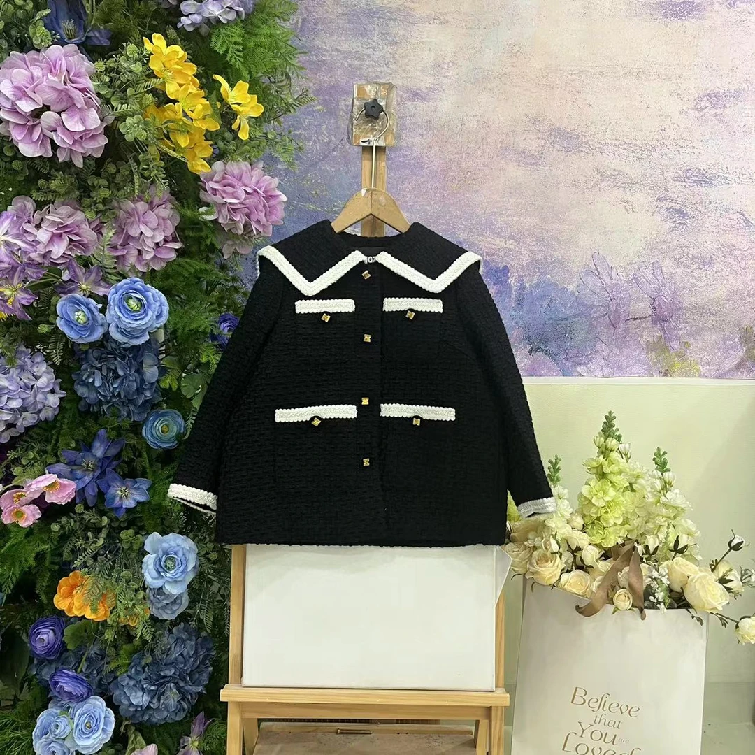 678D黑色外套2849