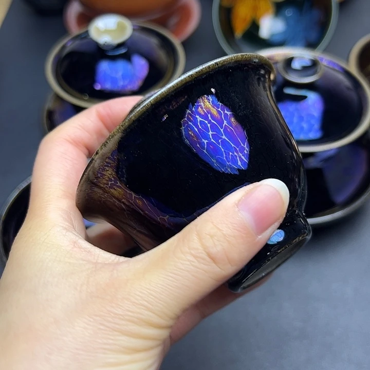 茶盏建窑建盏主人杯