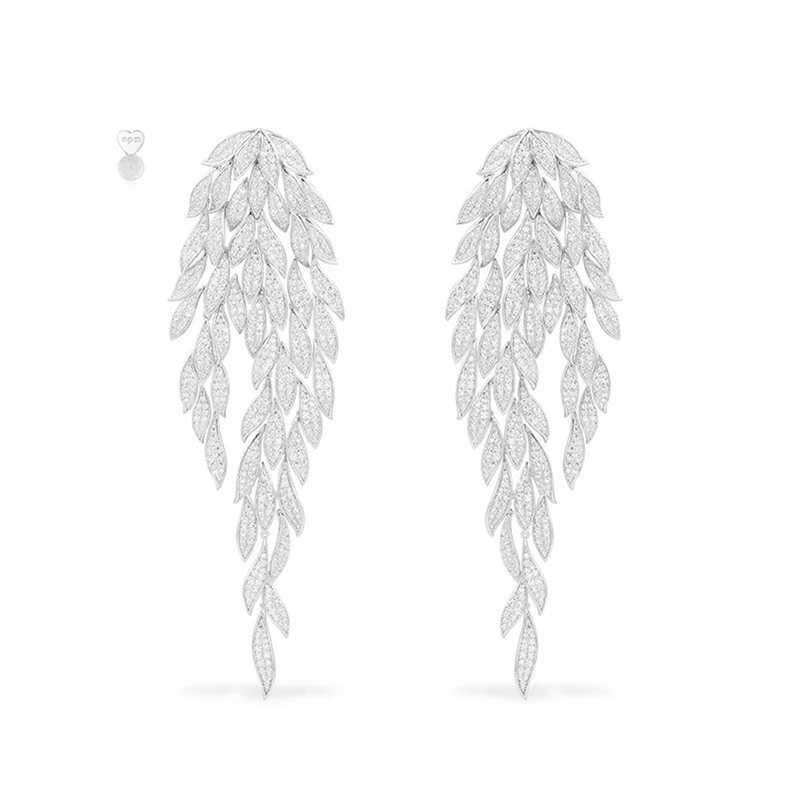 APM Monaco 925银合成锆石耳饰 女士耳饰AE13624OX