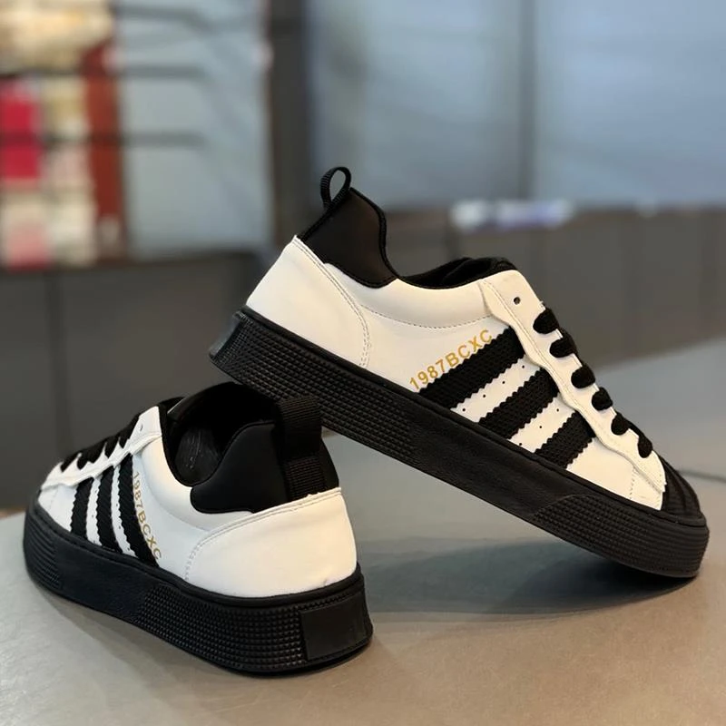 【香港DcSU&Shoes官方正品】男鞋2025春季新款低帮厚底时尚百搭板